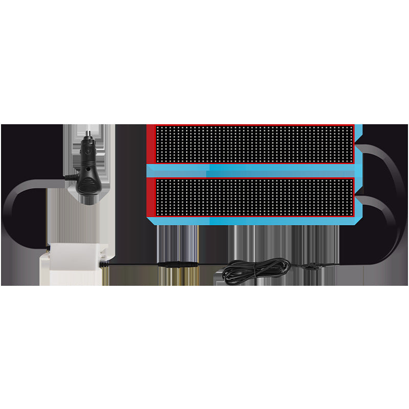 Pantalla LED plegable para Interior de Auto