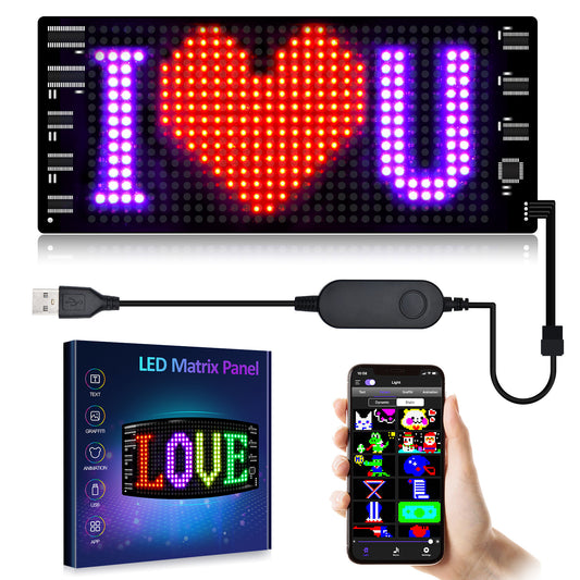 Letrero LED programable para Auto – Pantalla Ultrafina Full Color"